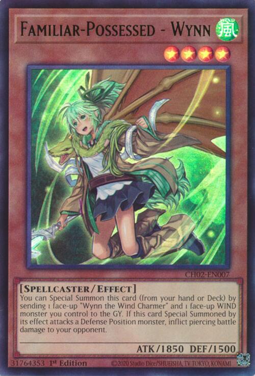 Familiar-Possessed - Wynn [CH02-EN007] Ultra Rare | Exor Games Summserside