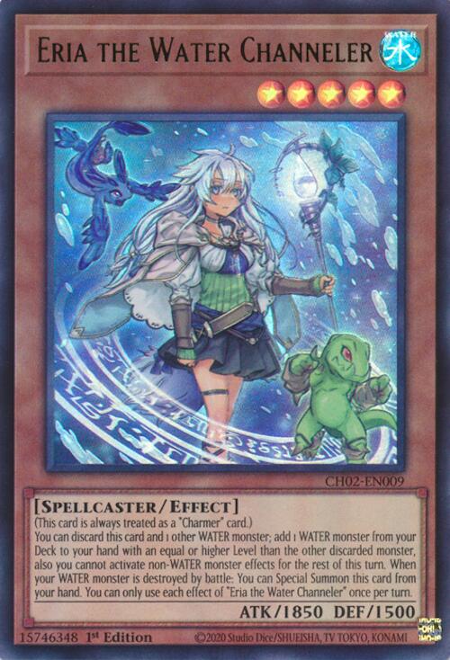 Eria the Water Channeler [CH02-EN009] Ultra Rare | Exor Games Summserside