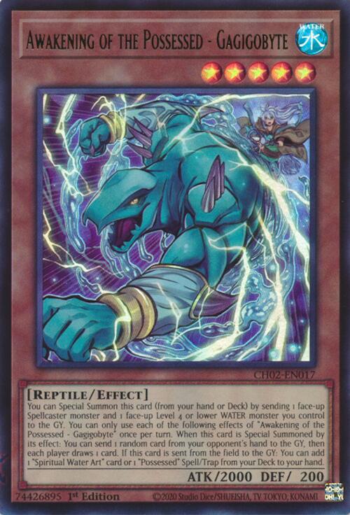 Awakening of the Possessed - Gagigobyte [CH02-EN017] Ultra Rare | Exor Games Summserside