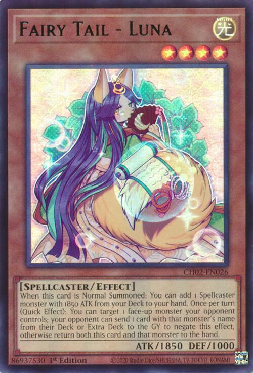 Fairy Tail - Luna [CH02-EN026] Ultra Rare | Exor Games Summserside