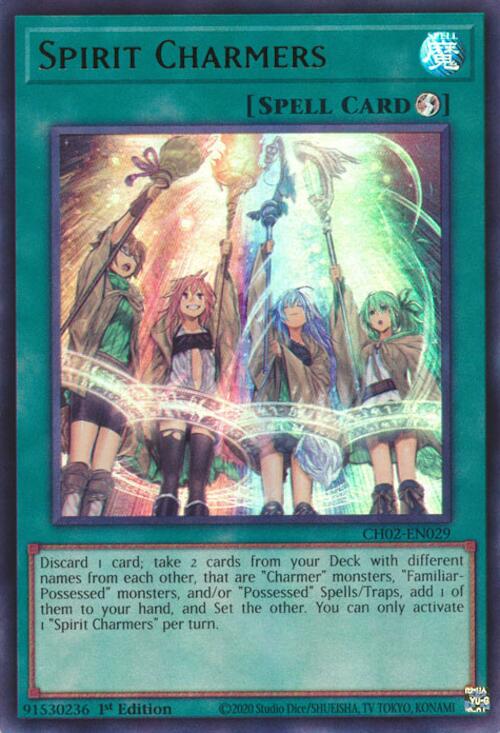 Spirit Charmers [CH02-EN029] Ultra Rare | Exor Games Summserside