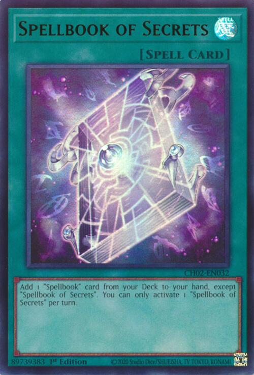 Spellbook of Secrets [CH02-EN032] Ultra Rare | Exor Games Summserside
