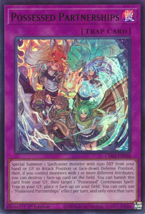 Possessed Partnerships [CH02-EN038] Ultra Rare | Exor Games Summserside