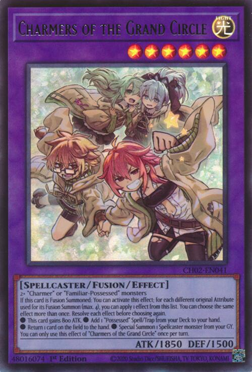 Charmers of the Grand Circle (Ultra Rare) [CH02-EN041] Ultra Rare | Exor Games Summserside