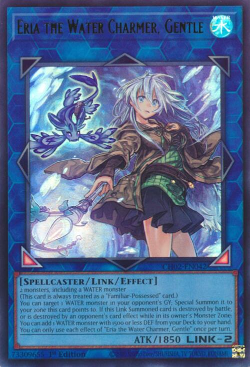 Eria the Water Charmer, Gentle [CH02-EN042] Ultra Rare | Exor Games Summserside