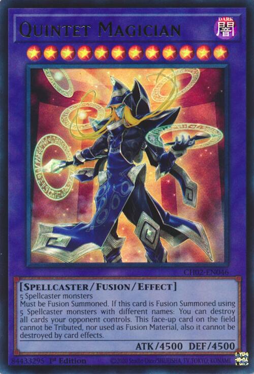 Quintet Magician [CH02-EN046] Ultra Rare | Exor Games Summserside