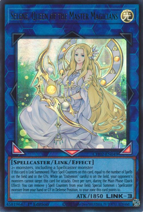 Selene, Queen of the Master Magicians [CH02-EN049] Ultra Rare | Exor Games Summserside