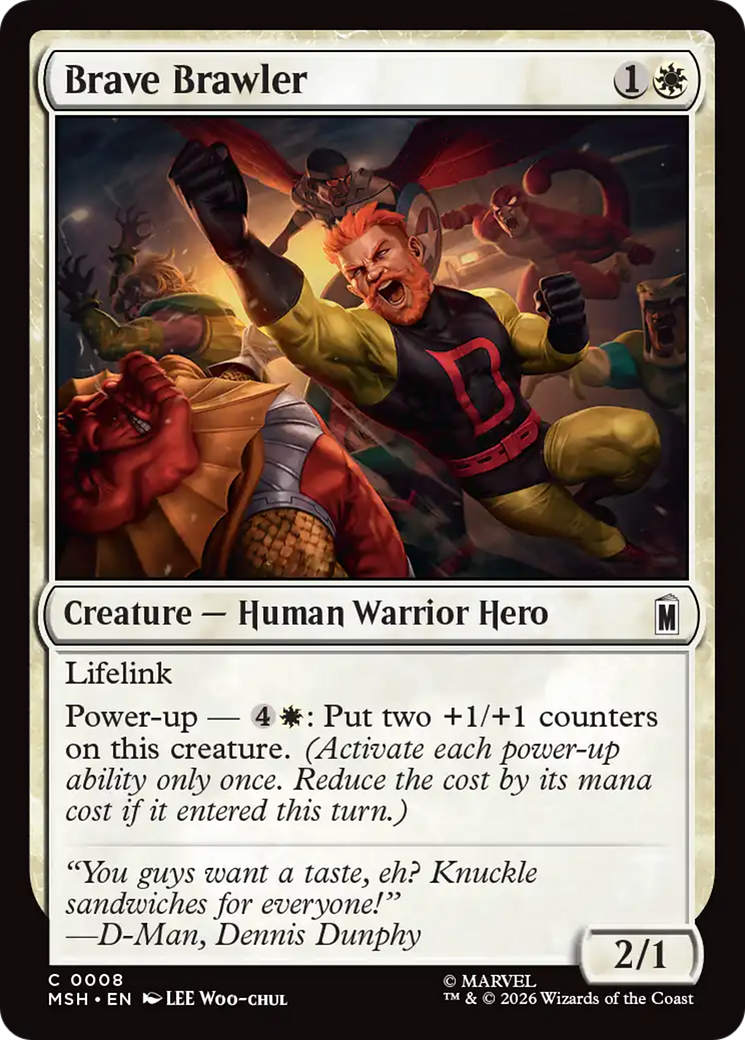 Brave Brawler [Marvel Super Heroes] | Exor Games Summserside