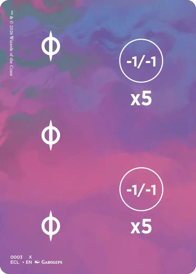 Punch Card Token [Lorwyn Eclipsed Tokens] | Exor Games Summserside