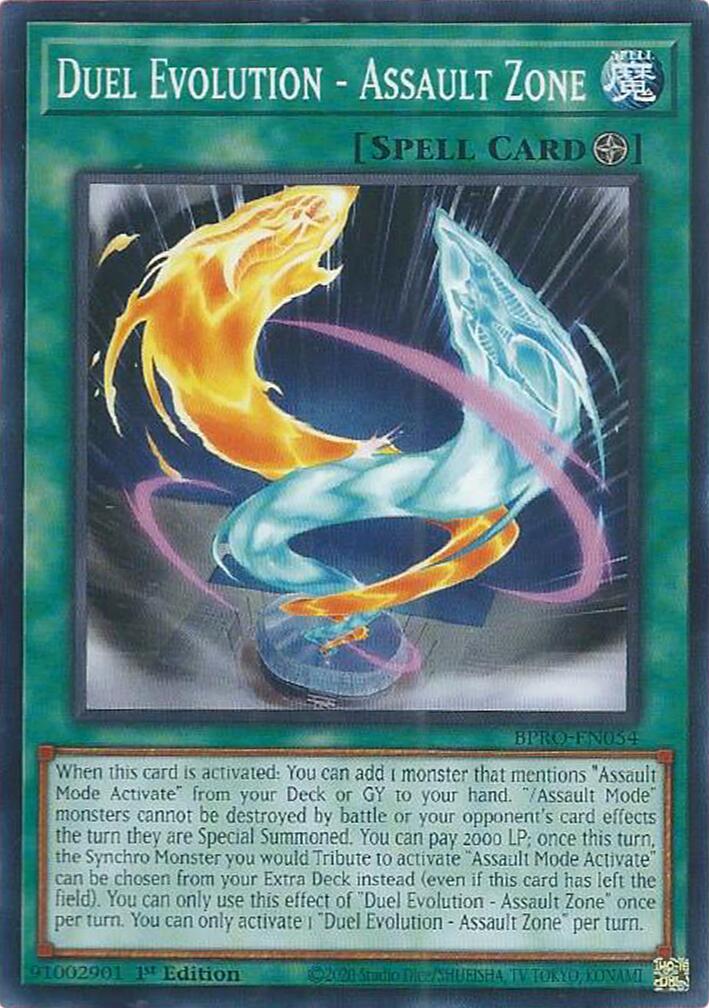Duel Evolution - Assault Zone [BPRO-EN054] Common | Exor Games Summserside