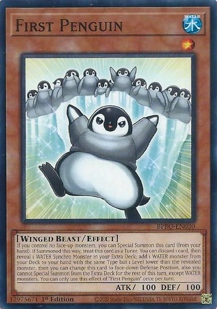 First Penguin [BPRO-EN030] Common | Exor Games Summserside