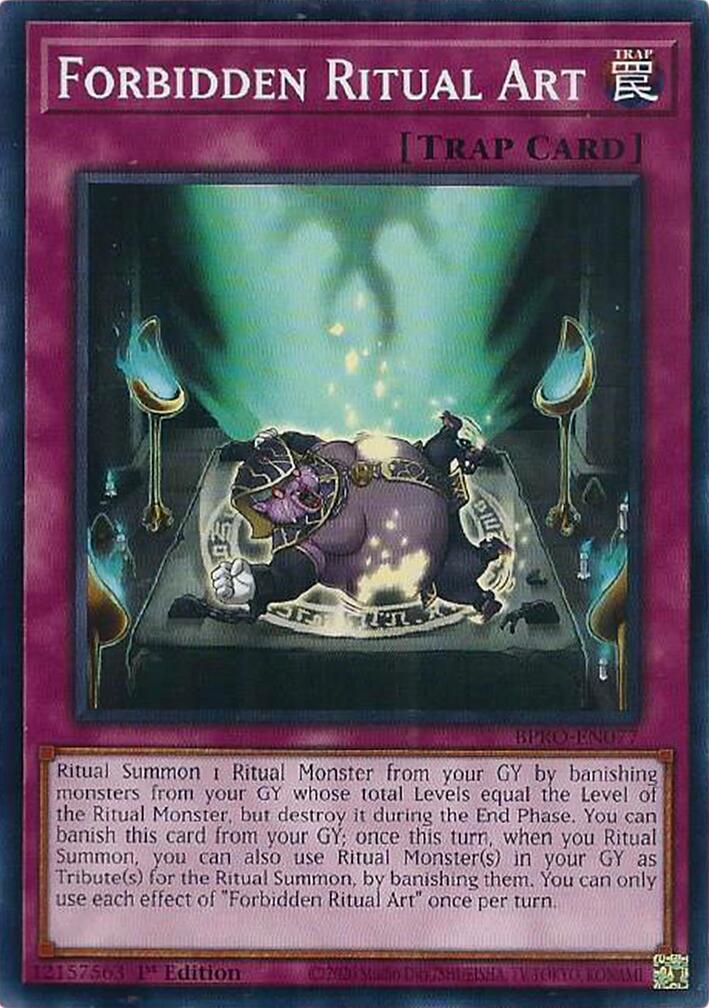 Forbidden Ritual Art [BPRO-EN077] Common | Exor Games Summserside