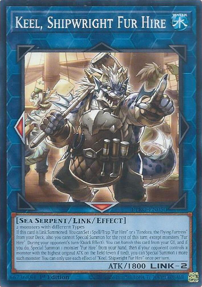 Keel, Shipwright Fur Hire [BPRO-EN050] Common | Exor Games Summserside