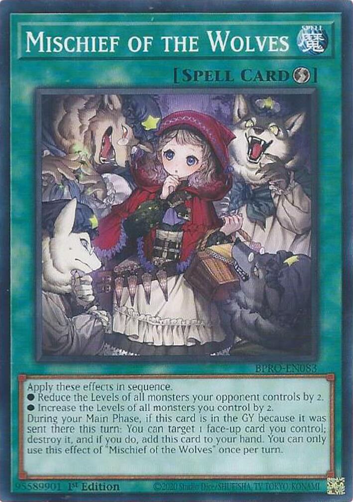 Mischief of the Wolves [BPRO-EN083] Common | Exor Games Summserside