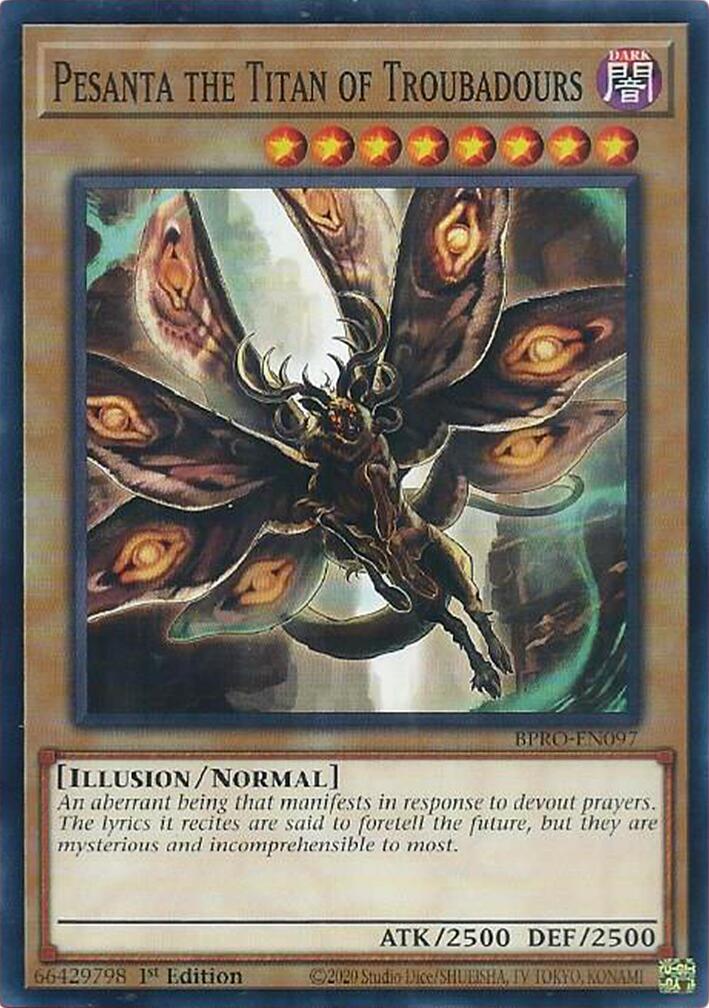 Pesanta the Titan of Troubadours [BPRO-EN097] Common | Exor Games Summserside