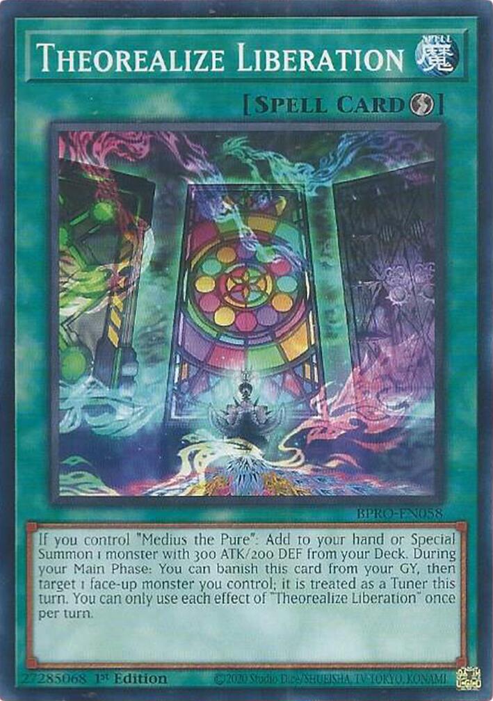 Theorealize Liberation [BPRO-EN058] Common | Exor Games Summserside