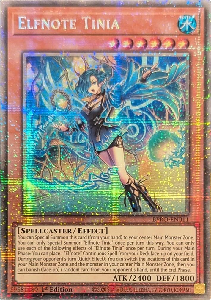Elfnote Tinia (Starlight Rare) [BPRO-EN011] Starlight Rare | Exor Games Summserside