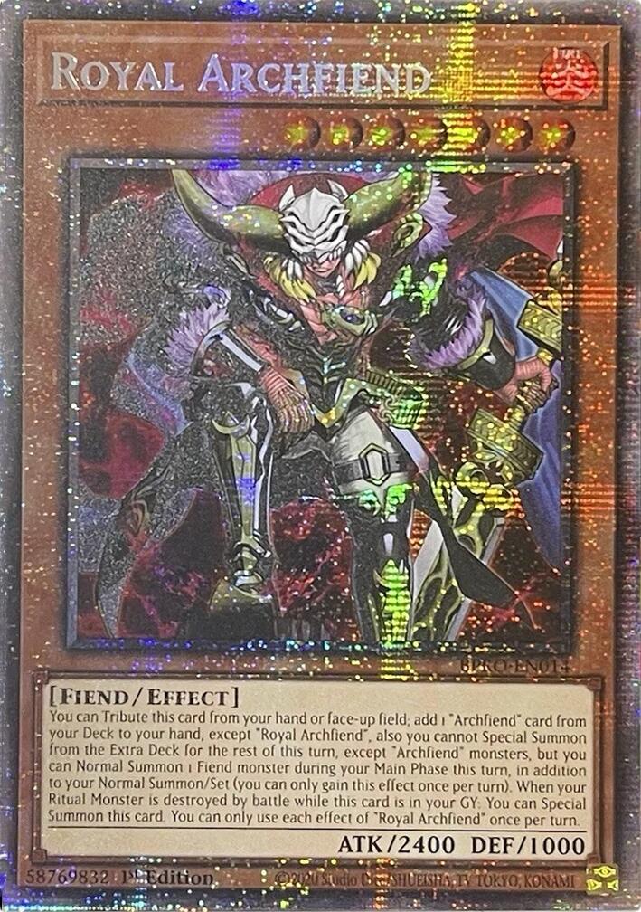 Royal Archfiend (Starlight Rare) [BPRO-EN014] Starlight Rare | Exor Games Summserside