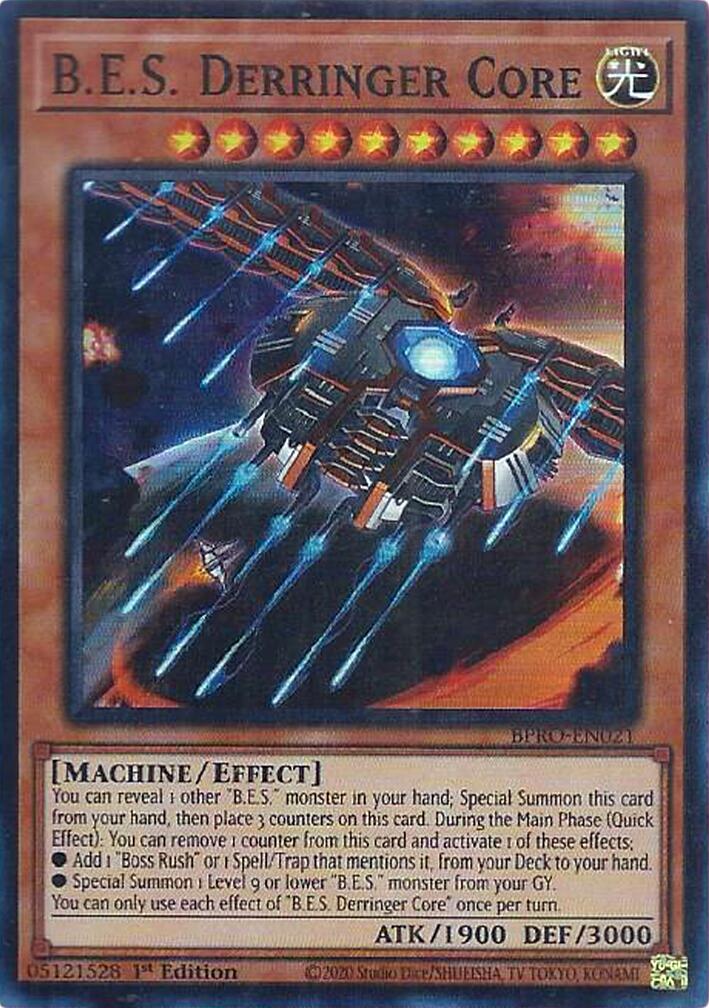B.E.S. Derringer Core [BPRO-EN021] Super Rare | Exor Games Summserside