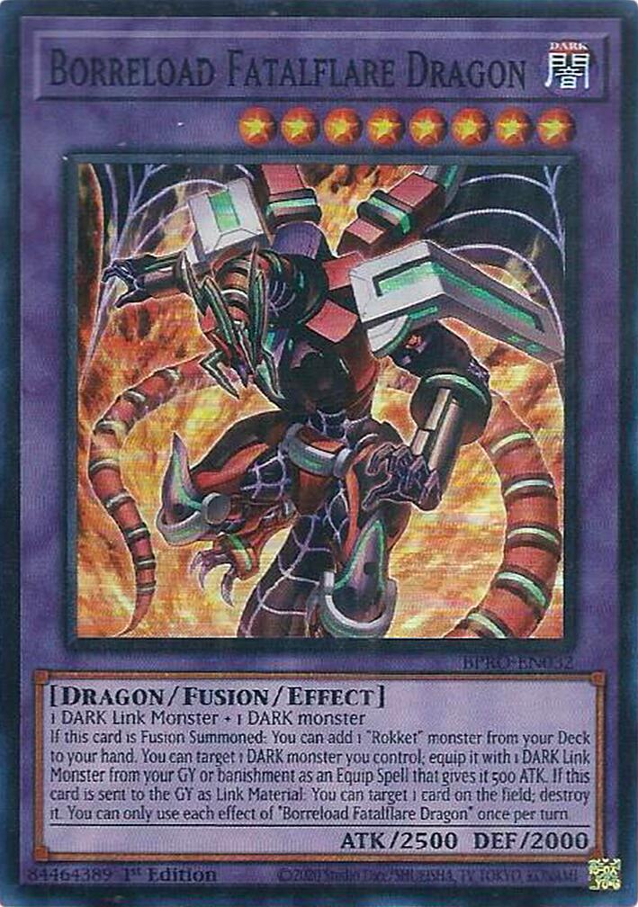 Borreload Fatalflare Dragon [BPRO-EN032] Super Rare | Exor Games Summserside
