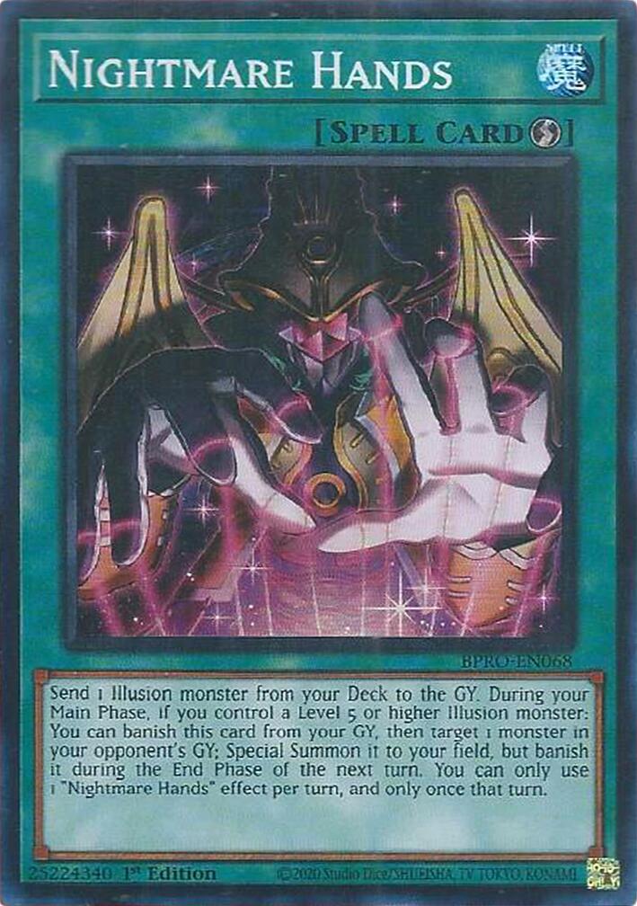 Nightmare Hands [BPRO-EN068] Super Rare | Exor Games Summserside