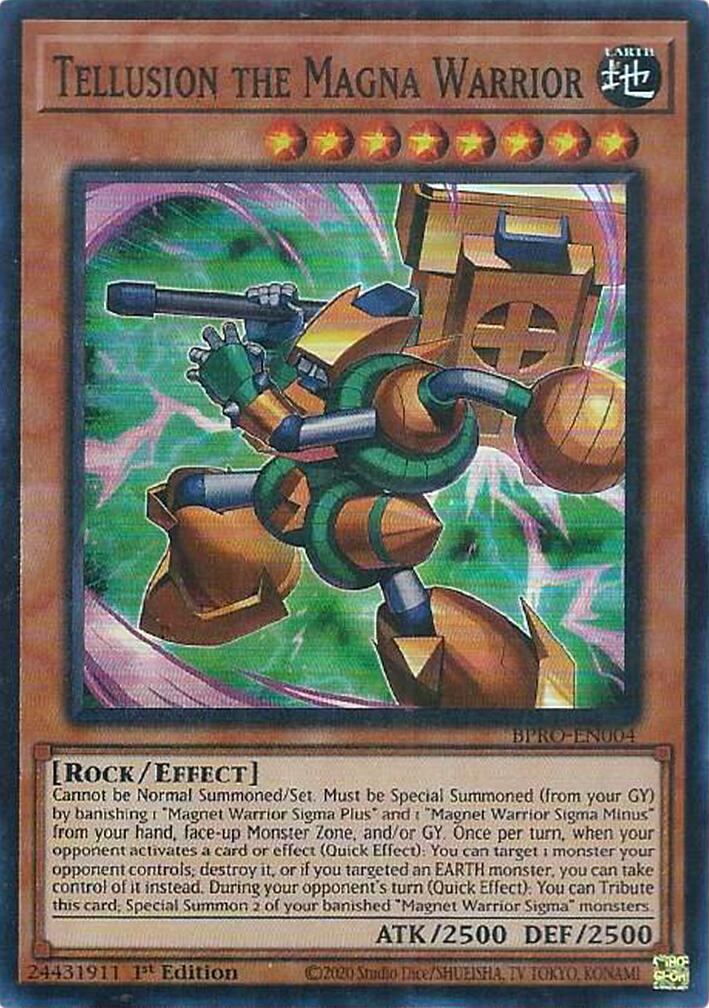 Tellusrion the Magna Warrior [BPRO-EN004] Super Rare | Exor Games Summserside