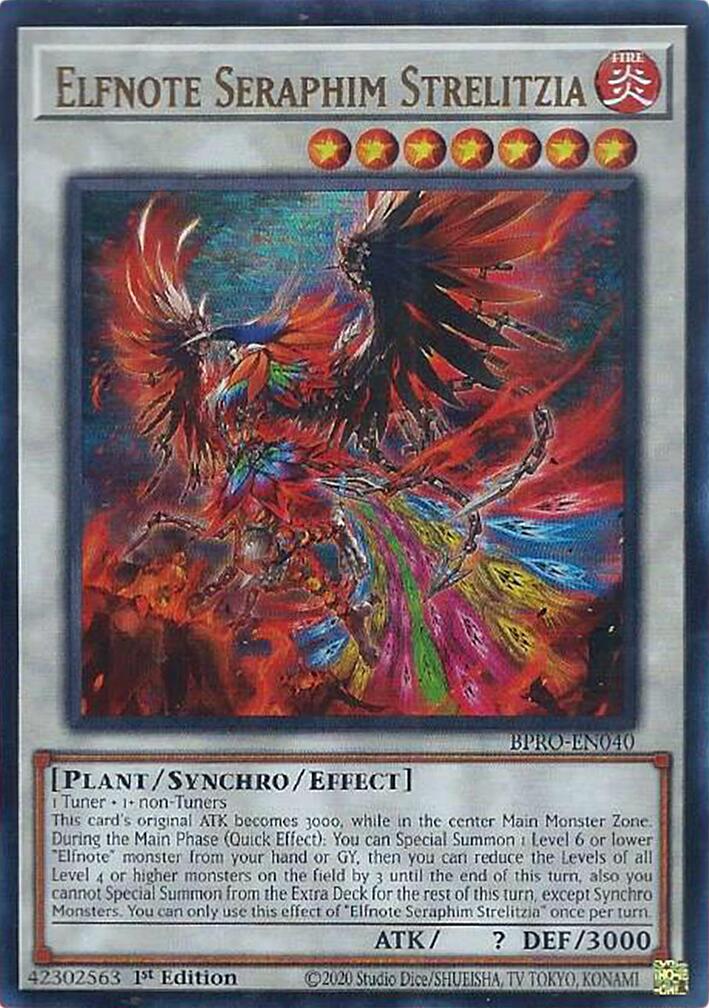 Elfnote Seraphim Strelitzia [BPRO-EN040] Ultra Rare | Exor Games Summserside