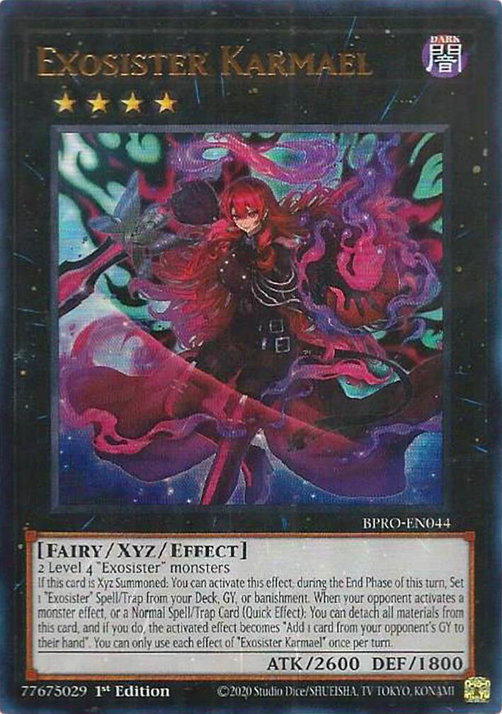 Exosister Karmael [BPRO-EN044] Ultra Rare | Exor Games Summserside