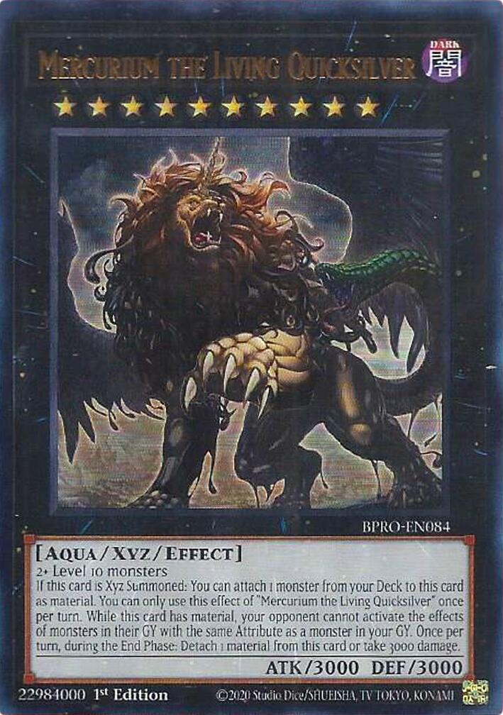 Mercurium the Living Quicksilver [BPRO-EN084] Ultra Rare | Exor Games Summserside