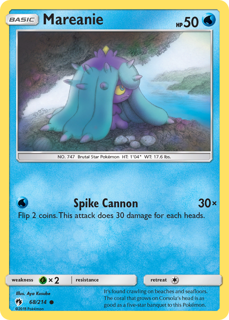 Mareanie (68/214) [Sun & Moon: Lost Thunder] | Exor Games Summserside