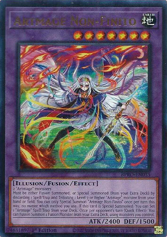 Artmage Non-Finito [BPRO-EN035] Ultra Rare | Exor Games Summserside