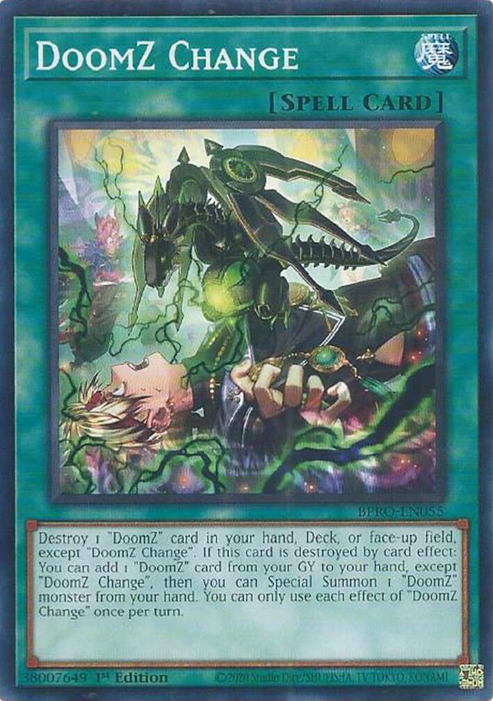 DoomZ Change [BPRO-EN055] Common | Exor Games Summserside