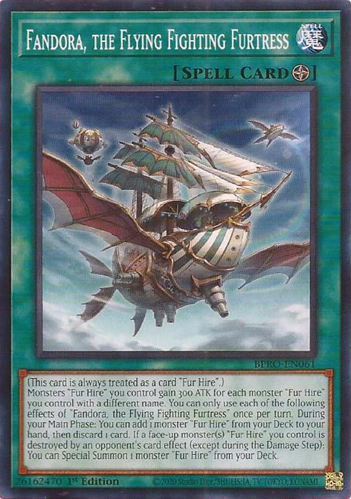 Fandora, the Flying Fighting Furtress [BPRO-EN061] Common | Exor Games Summserside