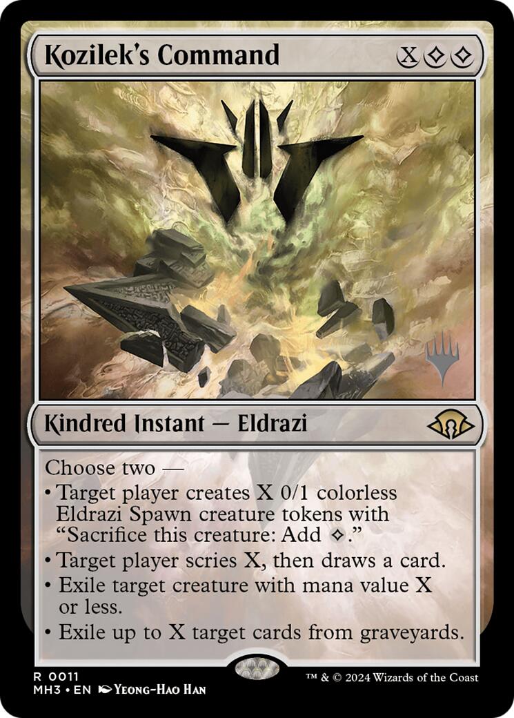 Kozilek's Command [Lorwyn Eclipsed Promos] | Exor Games Summserside