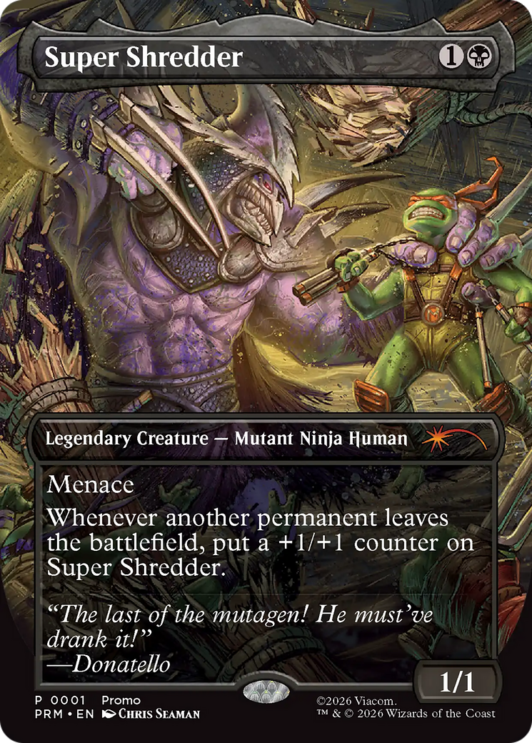 Super Shredder (Borderless) [Spotlight Series] | Exor Games Summserside