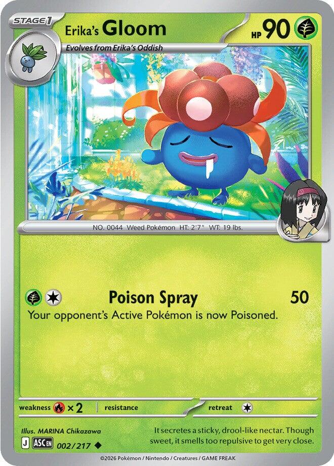 Erika's Gloom (002/217) [Mega Evolution: Ascended Heroes] | Exor Games Summserside