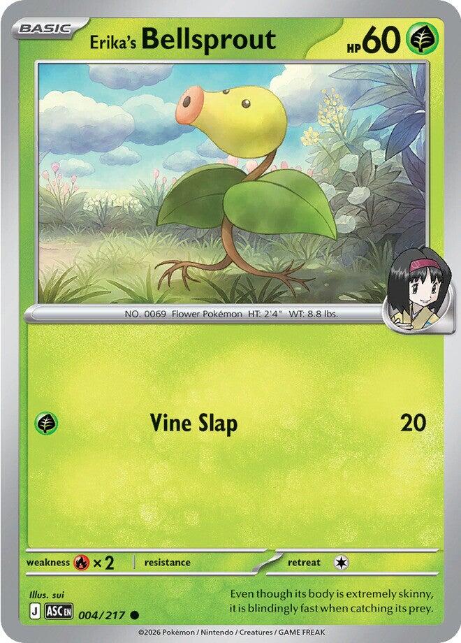 Erika's Bellsprout (004/217) [Mega Evolution: Ascended Heroes] | Exor Games Summserside