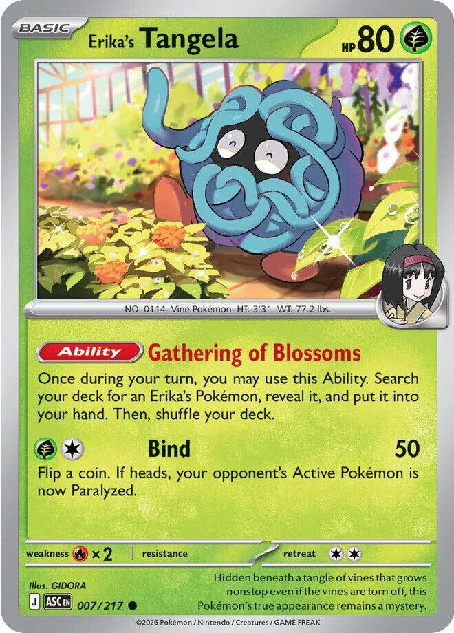 Erika's Tangela (007/217) [Mega Evolution: Ascended Heroes] | Exor Games Summserside