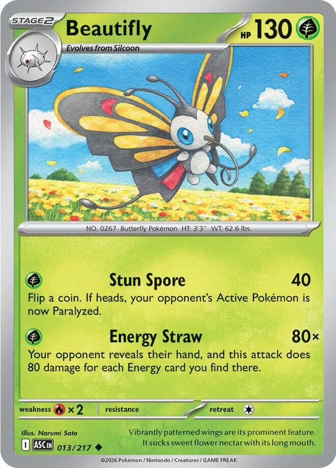 Beautifly (013/217) [Mega Evolution: Ascended Heroes] | Exor Games Summserside