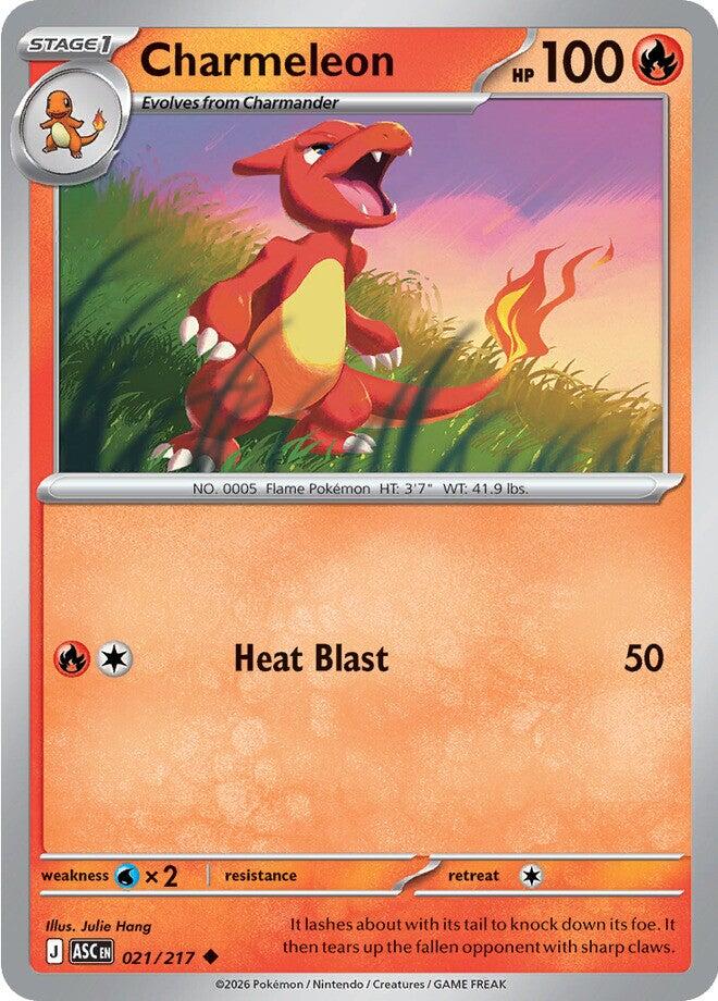Charmeleon (021/217) [Mega Evolution: Ascended Heroes] | Exor Games Summserside