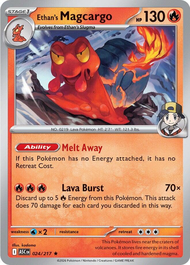 Ethan's Magcargo (024/217) [Mega Evolution: Ascended Heroes] | Exor Games Summserside