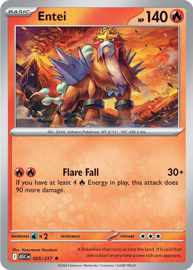 Entei (025/217) [Mega Evolution: Ascended Heroes] | Exor Games Summserside