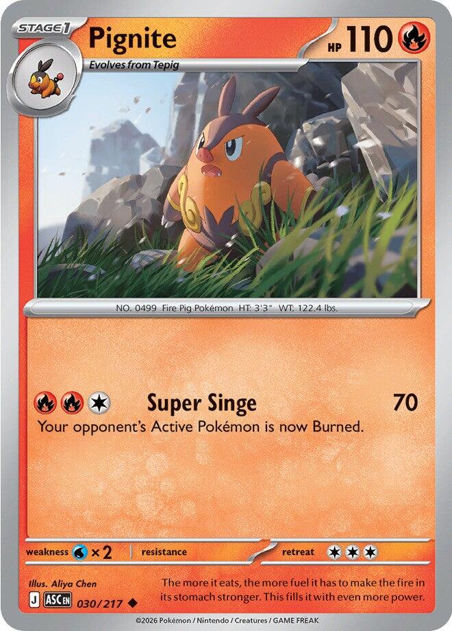 Pignite (030/217) [Mega Evolution: Ascended Heroes] | Exor Games Summserside