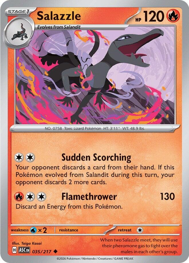Salazzle (035/217) [Mega Evolution: Ascended Heroes] | Exor Games Summserside