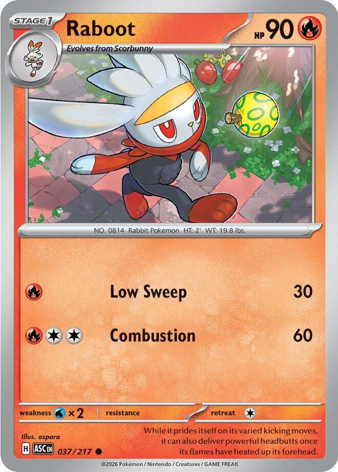 Raboot (037/217) [Mega Evolution: Ascended Heroes] | Exor Games Summserside