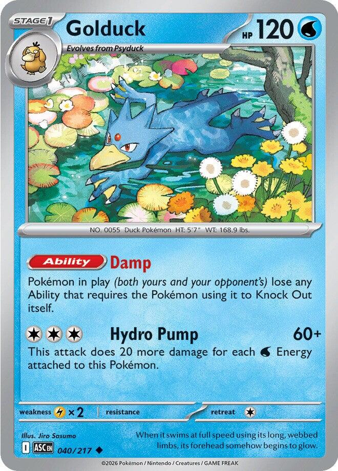 Golduck (040/217) [Mega Evolution: Ascended Heroes] | Exor Games Summserside