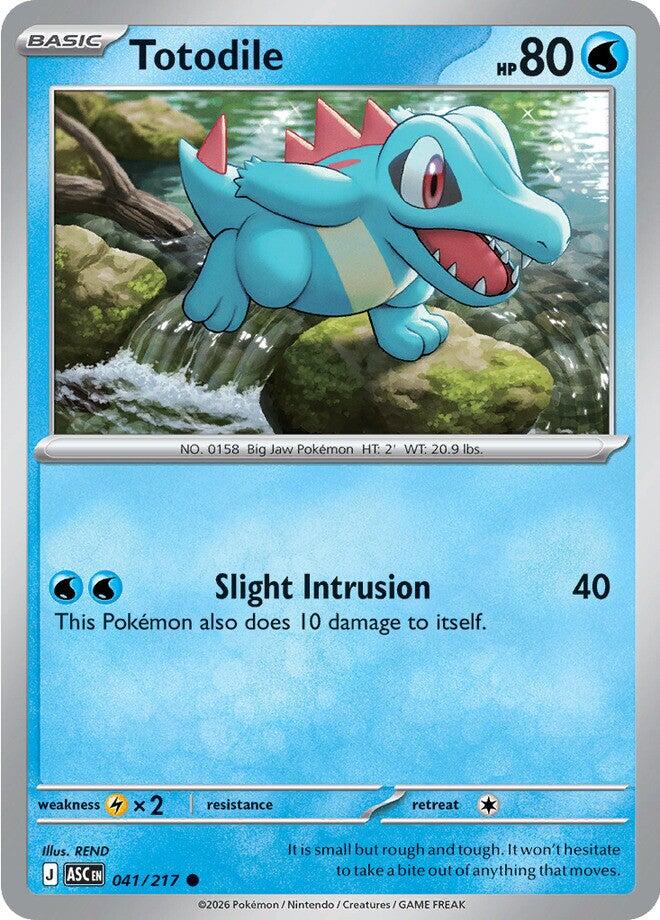 Totodile (041/217) [Mega Evolution: Ascended Heroes] | Exor Games Summserside