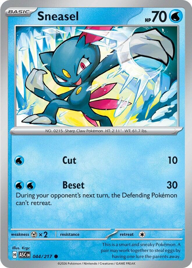 Sneasel (044/217) [Mega Evolution: Ascended Heroes] | Exor Games Summserside