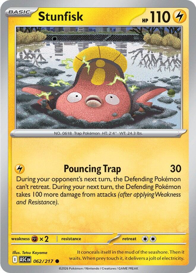 Stunfisk (062/217) [Mega Evolution: Ascended Heroes] | Exor Games Summserside