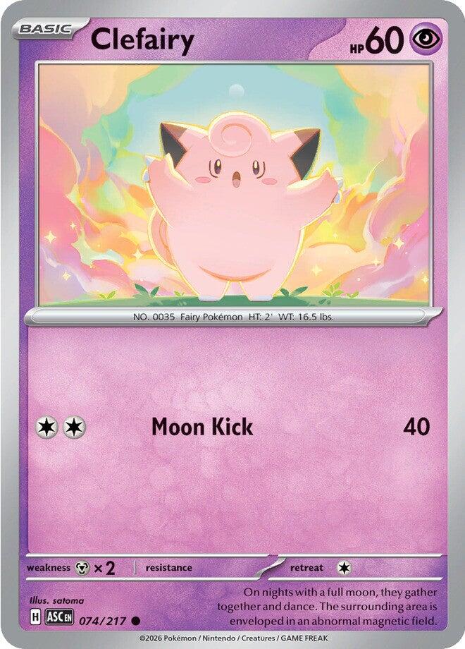 Clefairy (074/217) [Mega Evolution: Ascended Heroes] | Exor Games Summserside